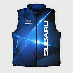 Мужской жилет Subaru, цвет: 3D-черный