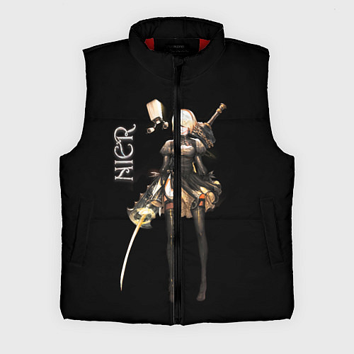 Мужской жилет Nier Automata 2B / 3D-Красный – фото 1