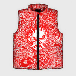 Мужской жилет Samurai, цвет: 3D-красный