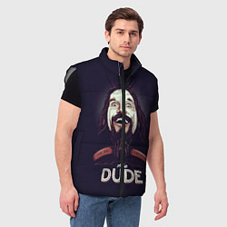 Мужской жилет Большой Лебовский The Dude, цвет: 3D-светло-серый — фото 2