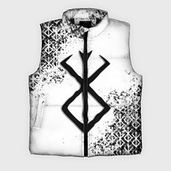 Мужской жилет БЕРСЕРК logo чб