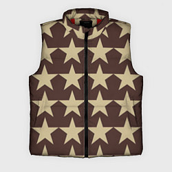Мужской жилет Шампанские звёзды, цвет: 3D-красный
