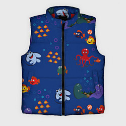 Мужской жилет Подводный мир