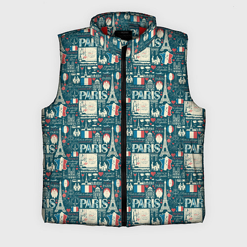 Мужской жилет PARIS / 3D-Красный – фото 1