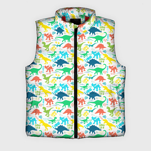 Мужской жилет DINOSAUR / 3D-Красный – фото 1