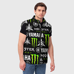 Мужской жилет YAMAHA X MONSTER SPORT, цвет: 3D-светло-серый — фото 2