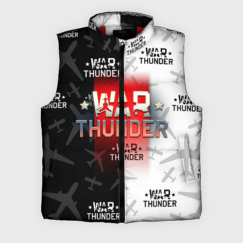 Мужской жилет WAR THUNDER ВАР ТАНДЕР / 3D-Красный – фото 1