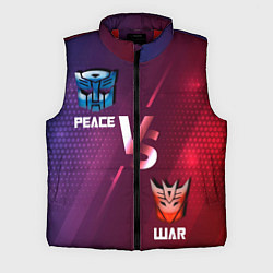 Мужской жилет Автоботы против Десептиконов, цвет: 3D-красный