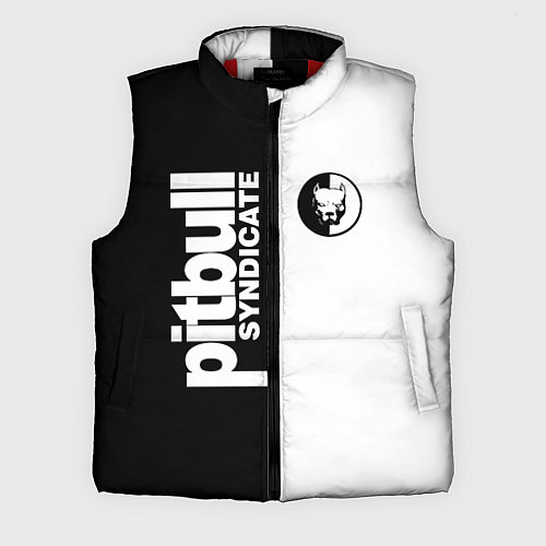 Мужской жилет PITBULL SYNDICATE ПИТБУЛЬ / 3D-Красный – фото 1