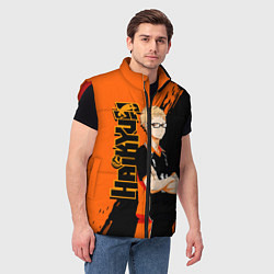 Мужской жилет Кей Цукишима Tsukishima Kei, цвет: 3D-красный — фото 2