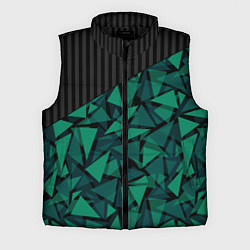 Мужской жилет Геометрический узор, цвет: 3D-черный