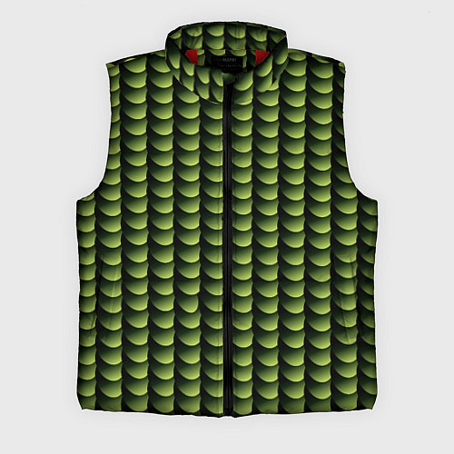 Мужской жилет Digital bamboo / 3D-Красный – фото 1