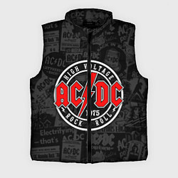 Мужской жилет AC DC HIGH VOLTAGE