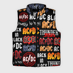Мужской жилет AC DC LOGOBOMBING