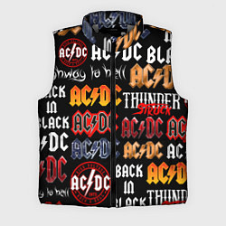 Мужской жилет AC DC LOGOBOMBING
