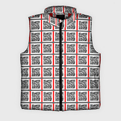 Мужской жилет Почитай Игнатова QR, цвет: 3D-красный