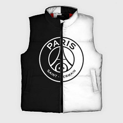 Мужской жилет ФК ПСЖ PSG BLACK & WHITE, цвет: 3D-красный