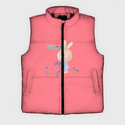 Мужской жилет Зайка моя, цвет: 3D-черный