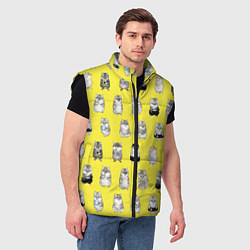 Мужской жилет Я, Цусима, цвет: 3D-черный — фото 2