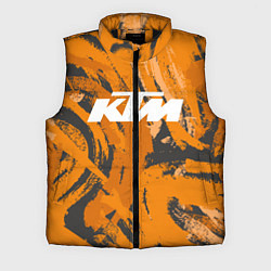 Мужской жилет KTM КТМ Z, цвет: 3D-черный