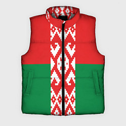 Мужской жилет Белоруссия, цвет: 3D-светло-серый