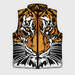 Мужской жилет Взгляд хозяина джунглей, цвет: 3D-черный