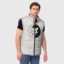 Мужской жилет Лунные волки ранний лого цвет легиона, цвет: 3D-красный — фото 2