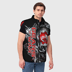 Мужской жилет Gears of War Gears 5, цвет: 3D-красный — фото 2