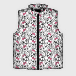 Мужской жилет Мальтийская Болонка Мальтезе, цвет: 3D-черный