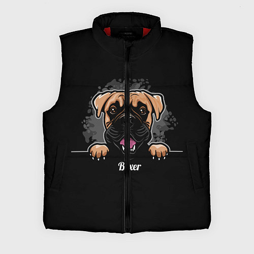 Мужской жилет Боксёр Boxer / 3D-Красный – фото 1