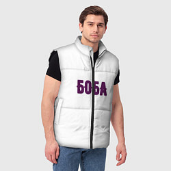 Мужской жилет БОБА БОБА, цвет: 3D-черный — фото 2