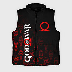 Мужской жилет GOD OF WAR HEROES ГЕРОИ, цвет: 3D-черный