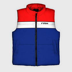 Мужской жилет В стиле 90х FIRM, цвет: 3D-красный