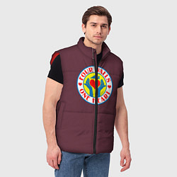 Мужской жилет Лого фирмы троицы, цвет: 3D-красный — фото 2