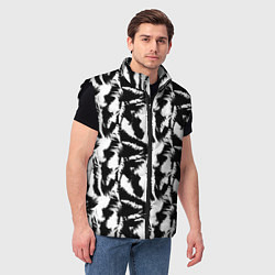 Мужской жилет Шкура Белого Тигра, цвет: 3D-черный — фото 2