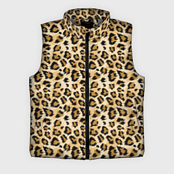 Мужской жилет Пятна Дикого Леопарда, цвет: 3D-светло-серый