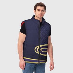 Мужской жилет КОСТЮМ КАМИСАТО АЯКИ, цвет: 3D-красный — фото 2