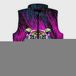 Мужской жилет Тигр Красочный 2022, цвет: 3D-красный