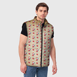 Мужской жилет !Рождество!, цвет: 3D-черный — фото 2