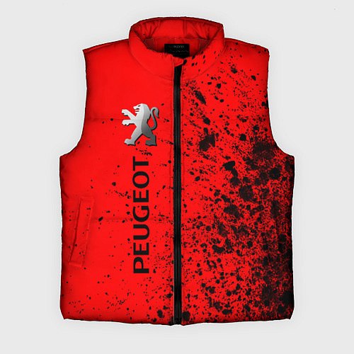 Мужской жилет ПЕЖО Краска По вертикали / 3D-Красный – фото 1