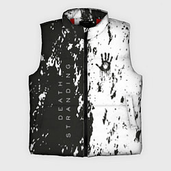 Мужской жилет Death Stranding Black & White, цвет: 3D-красный