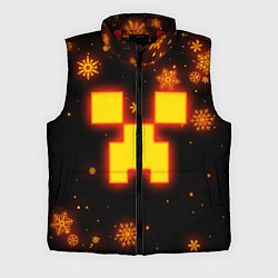 Мужской жилет НОВОГОДНИЙ ОГНЕННЫЙ КРИПЕР CREEPER FIRE