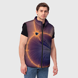 Мужской жилет Black Hole Tribute design, цвет: 3D-черный — фото 2