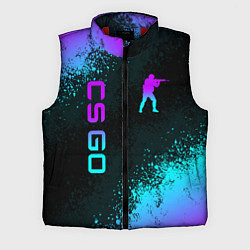 Мужской жилет CS GO NEON SYMBOL STYLE SKIN КС ГО НЕОН