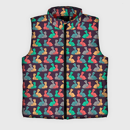 Мужской жилет Кролики 18 / 3D-Красный – фото 1