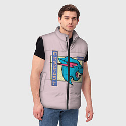 Мужской жилет Mr Beast Japan Full Print, цвет: 3D-черный — фото 2