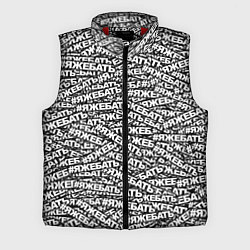 Мужской жилет ЯЖЕБАТЬ, цвет: 3D-красный