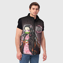 Мужской жилет НЕЗУКО NEZUKO SLAYER, цвет: 3D-черный — фото 2