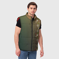 Мужской жилет Уютица на градиенте, цвет: 3D-красный — фото 2