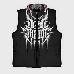 Мужской жилет DEAD INSIDE, Сороконожка, цвет: 3D-красный